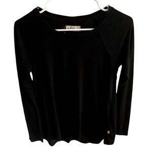 Super soft comfy back long sleeve top
